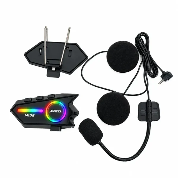 اینترکام موترکس M10S – هدست بلوتوثی با باتری ۲۰۰۰mAh